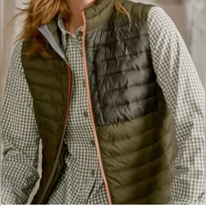 Orvis Recycled Drift Vest-green size Small